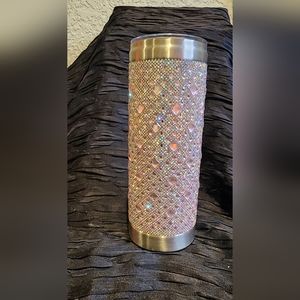 Pink Crystal Ice Tumbler